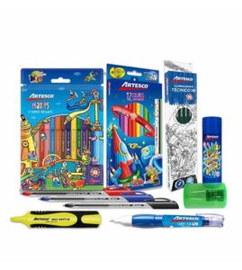 Colores, lapiceros, crayones